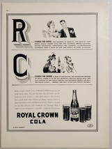 1938 Print Ad RC Cola Royal Crown People Enjoy Soda Pop Nehi - $16.58