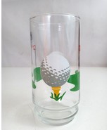 Vintage Indiana Glass 19th Hole Golf Themed 16oz Drinking Glass - $9.89