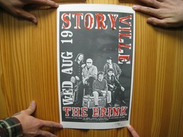 Storyville Poster Stevie Ray Vaughan Vaughn And Double Trouble Signed 8 ... - $89.64