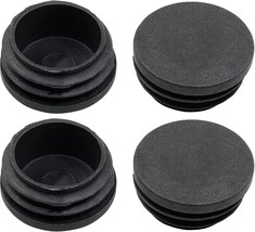 4 Pack 1-1/2&quot; Round Plastic Plug, Furniture Pipe Tube Cover Insert Tubin... - $363.81 MXN