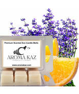 Sweet Orange &amp; Lavender Scented Candle Melts X Strong 80hr Clam Packs - $18.95+