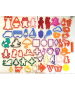 COOKIE CUTTER LOT of 54 Jello Jigglers Party Shots Animals Transportatio... - £15.80 GBP
