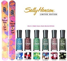 Sally Hansen Hard As Nails Xtreme Wear Nail Color Collection of 6 LIMITED EDITIO - £14.55 GBP