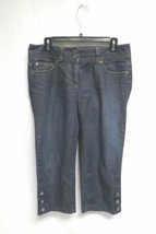 Ann Taylor Capri Jean Pants Size 6 Modern Fit Lindsay Waist - $23.14