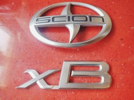 04 05 06 Scion Xb Emblem Rear Liftgate Genuine Oem Silver Badge Back Trunk Logo - £10.06 GBP