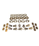 Common Sense, 2 Prong Fabric Stud Turn Button, Eyelet &amp; Backing Plate 10... - $342.52 MXN