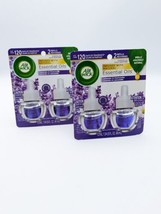 Air Wick Lavender/Chamomile Scented Essential Oil Twin Refill Pack New 4 - $14.78
