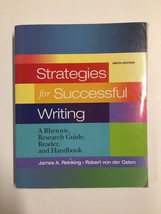 Strategies for Successful Writing : A Rhetoric, Research Guide, Reader and Handb - £3.11 GBP