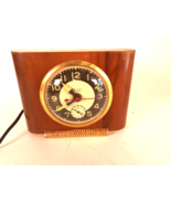 United Clock Co. Art Deco Alarm Clock, Luminous Hands and Numbers, Running - £20.94 GBP