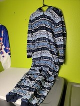 Hooded Full Body Pajamas Sleepwear Jewish Hanukkah  - £24.66 GBP
