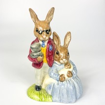Royal Doulton Father Mother &amp; Victoria Family 4 3/8&quot; Bunnykins Figurine ... - $19.79
