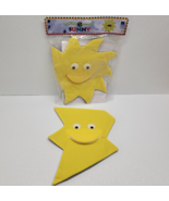 Hubbard Scientific Weather Wuppets Plush Puppets Sunny &amp; Ziggy Lightning - $116.37 CAD
