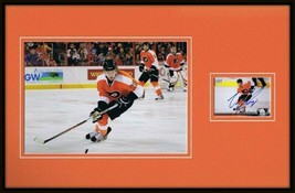Claude Giroux Signed Framed 11x17 Photo Display Flyers - £58.25 GBP