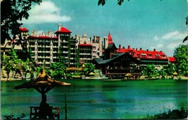 View From Lake Shore Rd Mohonk Mountain House Mohonk Lake NY Chrome Postcard B5 - £3.66 GBP