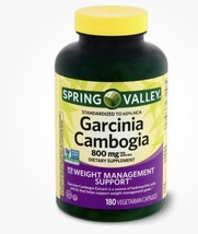 Spring Valley Garcinia Cambogia Dietary Supplement 800 mg Capsules 180 Count - £8.66 GBP