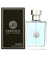Versace Pour Homme Eau de Toilette ,Cologne Spray for Men 3.4 oz, full size - $631.13 MXN