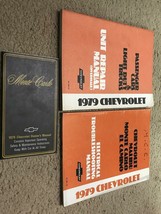 1979 Chevrolet Monte Carlo Owners Manual &amp; Electrical Wiring &amp; Unit Manual Set - £35.81 GBP