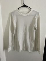 Ladies Thermal Top Tee Shirt by Fruit of the Loom sz M pre-owned - €8,56 EUR