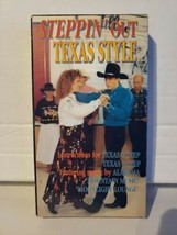 Steppin&#39; Out Texas Style Dance Instruction VHS TEXAS 2 &amp; 3 STEP MUSIC BY... - £7.78 GBP