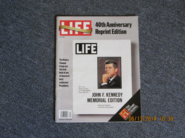 LIFE Magazine Commemorative 40th Anniversary Reprint Edition JFK Fall 2003 - £7.85 GBP