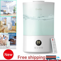 Ultrasonic Humidifiers For Bedroom Large Room Office Cool Mist Air Humid... - £38.53 GBP