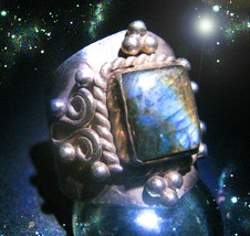 HAUNTED RING CLAIM THE SORCERER&#39;S POWERS EXTREM SECRET ENERGIES OOAK MAG... - £6,911.88 GBP