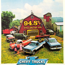 1979 Chevy Duty Trucks Advertisement Vintage Pickup Chevrolet Automobili... - $28.01 CAD