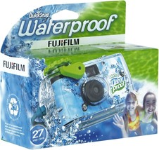 One Pack Of Fujifilm Quick Snap Waterproof 27 Exposure 35Mm Camera, And White. - $39.99