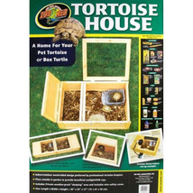 Zoo Med Tortoise House: Premium Indoor &amp; Outdoor Shelter for Tortoises and Box T - £126.37 GBP