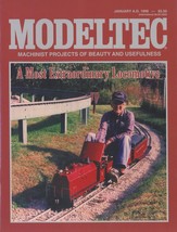 MODELTEC Magazine January 1999 Railroading Machinist Projects - £7.81 GBP