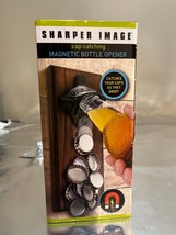 Sharper Image Cap Catching Magnetic Bottle Opener Beer Man Cave Bar Wall... - £22.17 GBP