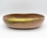 Russel Wright American Modern Pink Gold Serving Bowl Steubenville Pottery - $29.99