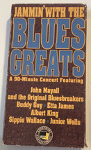 Jammin’ With The Blues Greats VHS Tape Video Vintage Buddy Guy Etta James S2B - $7.91