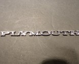 1970 Plymouth Barracuda Duster Road Runner Emblem OEM 28591 Adhesive Bac... - $26.98