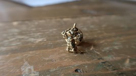 Vintage Gold Over Sterling Silver Mickey Mouse Fantasia Lapel Pin 1.7cm - £45.95 GBP