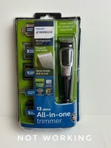 Philips Norelco Multigroom 3000 Multipurpose Trimmer NOT WORKING for parts only - £7.94 GBP