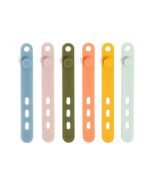 U Brands Silicone Cord Bands 6ct Comfort Nostalgia - $46.18 MXN