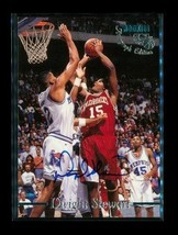 Vintage 1995 Classic Rookies Autograph Basketball Card Dwight Stewart Razorbacks - £8.03 GBP