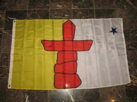 3X5 Nunavut Canada Canadian Super Poly Flag 3&#39;X5&#39; Banner - £7.46 GBP