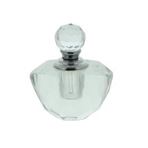 Beautiful Sophia Oval glass perfume bottle - ideal for wedding or dressing table - £11.45 GBP