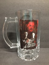 Supernatural &quot;You Two At Best. Are Functional Morons!&quot; Clear Glass Beer Mug - £10.37 GBP