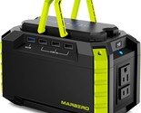 Marbero Portable Power Station 150Wh Camping Solar Generator Laptop Charger - $142.99