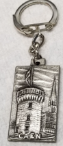 1966 Caen Castle French Keychain Union Commerciale French 1966 Metal Vin... - $12.30