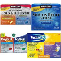 브랜드 종합 감기약 (테라플루, Vicks Dayquil/Nyquil, Mucinex)모음 한국직배송 (개인통관번호 메세지란에 기... - $12.87+