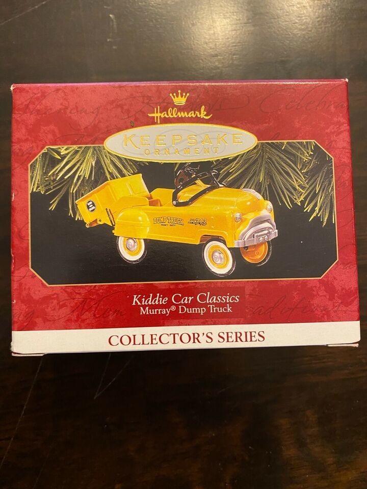 Kiddie Car Classics Murray Dump Truck 1997 Series #4 Hallmark Keepsake Ornament - $5.53