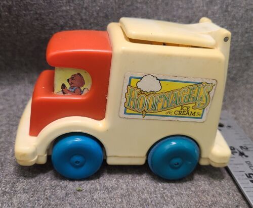 Hoofnagel's Ice Cream Toy Truck Tomy 1984 American Greetings The Get Along Gang - $9.49