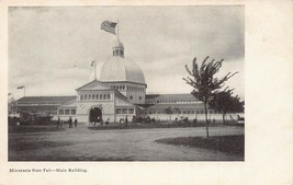 Minnesota State Fair Main BUILDING~1900s Postcard - £6.97 GBP