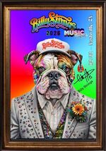 Billy Strings Nashville, TN  Bridgestone Bulldogs   Frame Poster  RARE  ... - $4,455.00