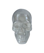 Glossy Ceramic Skull Decor, 4”x3”x2.5” - Unique Halloween or Gothic Deco... - $17.81