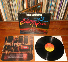 Neil Diamond Beautiful Noise 1976 LP Original UK Robbie Robertson The Band - £6.70 GBP